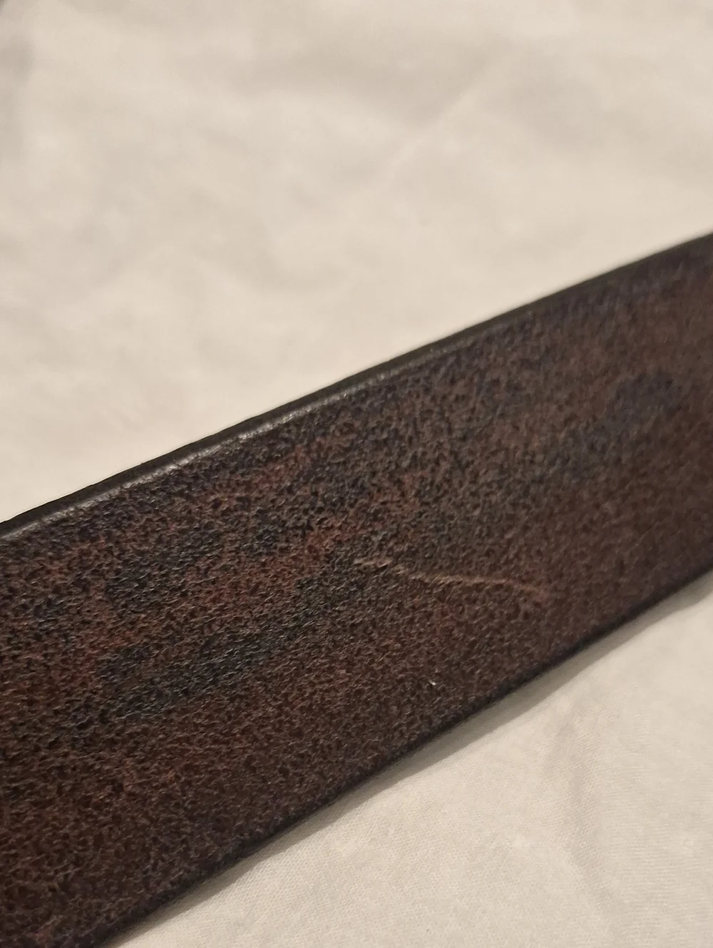 Cherokee Trading Post Classic Men's Brown Leather Belt with Brass Buckle